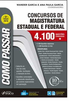 Como Passar em Concursos de Magistratura Estadual: 4.100 Questões Comentadas - 3ª Edição 2017